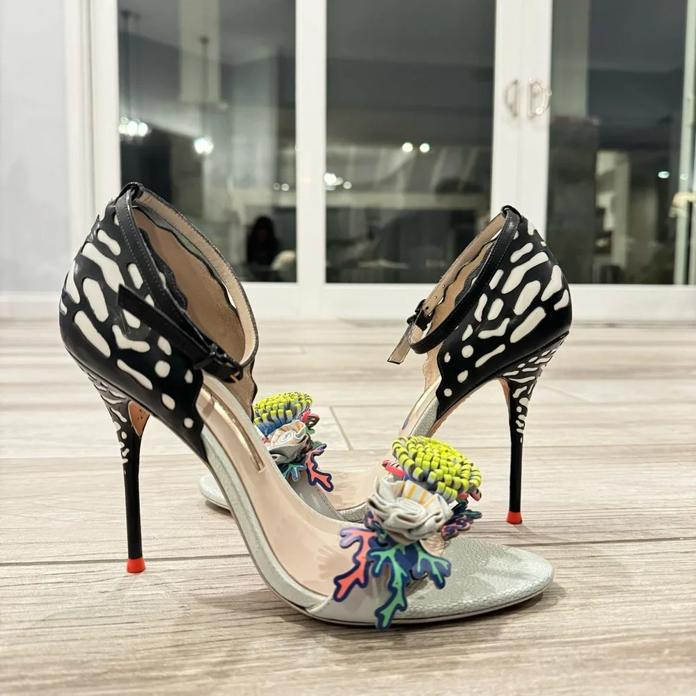 SOPHIA WEBSTER Lilico Underwater Heels Size 38 - Picture 5 of 10